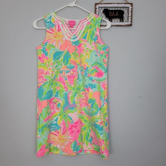 Lilly Pulitzer Other - Lilly Pulitzer Mini Harper Dress Sz XL Sunshine State of Mind